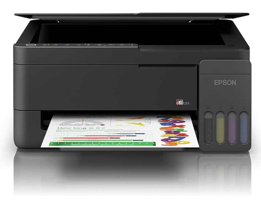 IMPRESORA EPSON ECOTANK L3351 MULTIFUNCIONAL A COLOR CON WI-FI, vista 2