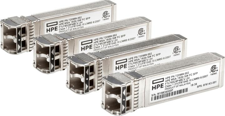 TRANSCEIVER HPE C-SERIES 32 GB FC SW SFP+ TRANSCEIVER 32 GB FIBRE CHANNEL SHORT WAVE SFP+ (Q9D30A), vista 2