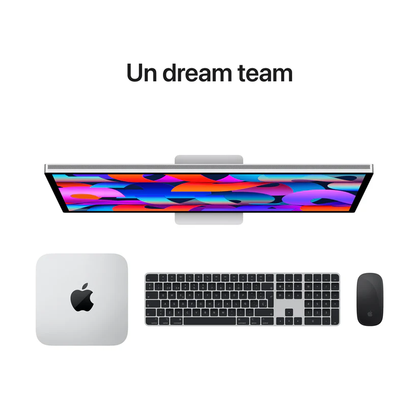 MONITOR APPLE STUDIO DISPLAY 27" 5K RETINA STANDARD GLASS TILT-ADJUSTABLE STAND, vista 4