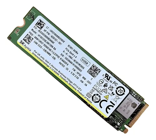 DISCO M.2 SK HYNIX OEM P06150 PVC10 NVME 512GB 3.3V 2.5A