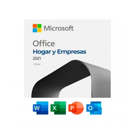 LICENCIA MICROSOFT MICROSOFT OFFICE HOGAR Y EMPRESAS 2021