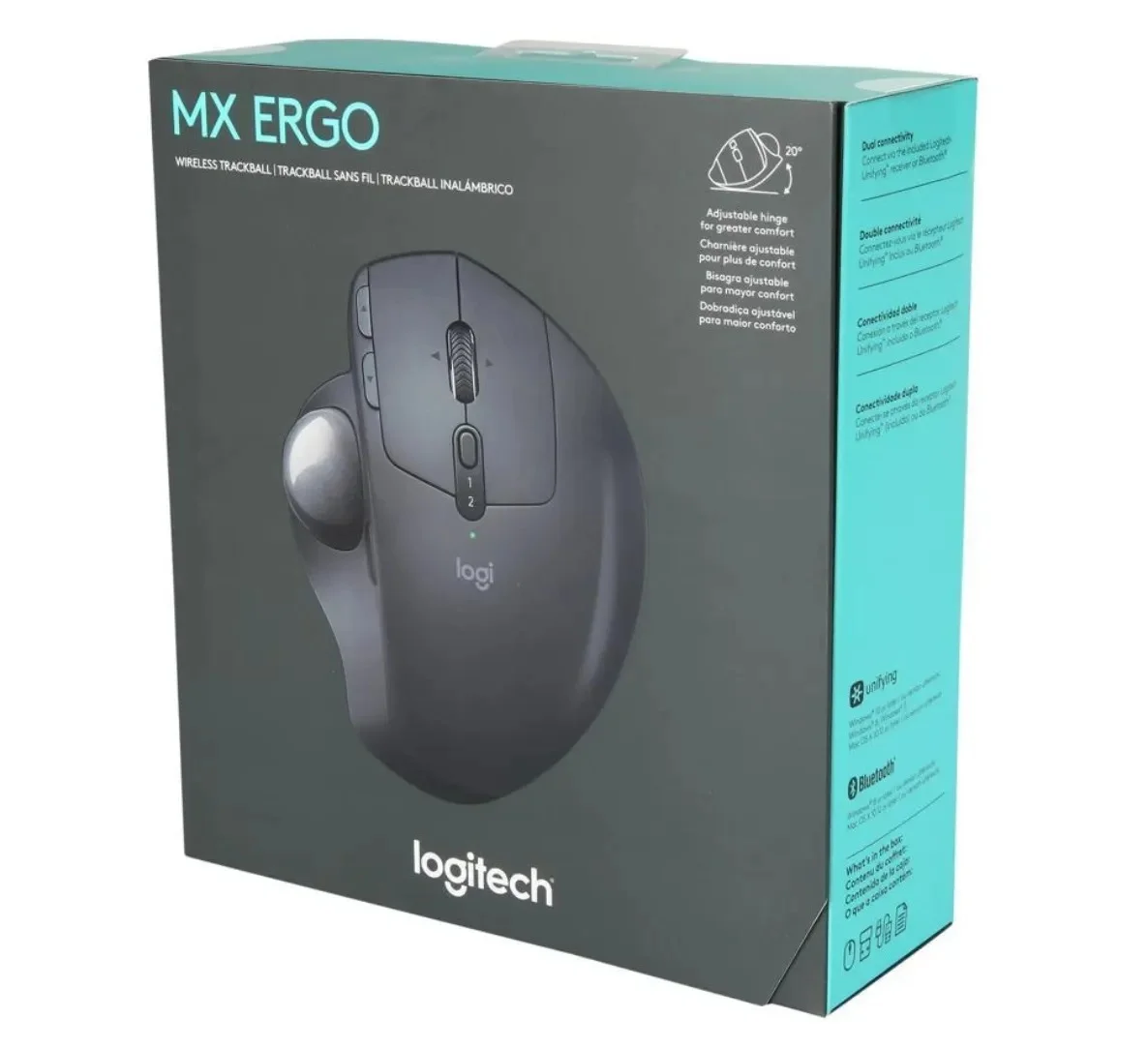 MOUSE ERGONÓMICO LOGITECH MX ERGO TRACKBALL INALÁMBRICO, vista 5