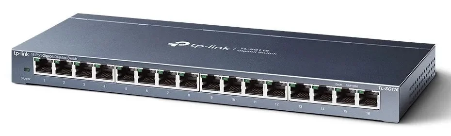 SWITCH TP-LINK TL-SG116 16 PUERTOS NO ADMINISTRABLE, vista 3