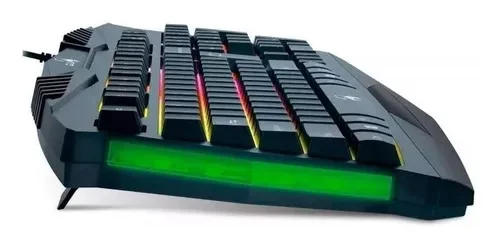 TECLADO GAMER GENIUS SCORPION K220 RETROILUMINACIÓN TECLADO 7 COLORES USB, vista 3